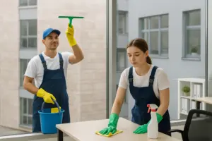 Büroreinigung vs. Gebäudereinigung – Der Unterschied