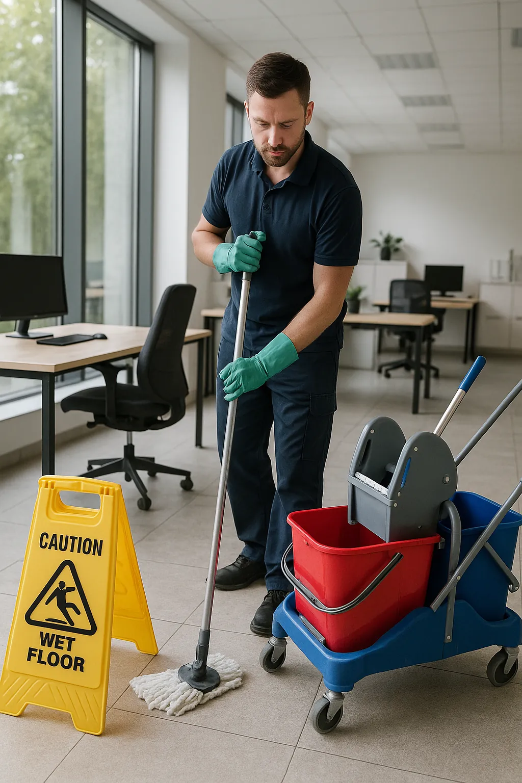 Fußbodenreinigung Augsburg – persönliche Betreuung durch erfahrene Reinigungsteams 2 Fußbodenreinigung Augsburg – Unsere Fachkompetenz in der Fußbodenreinigung Augsburg für gewerbliche Räume